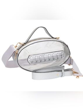 Especially Yours Football Transparent Crossbody Handbag Like New